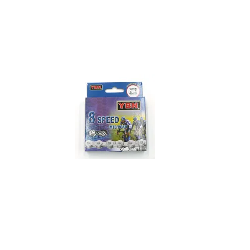 8 Speed Chain - 1/2 X 3/32 Silver