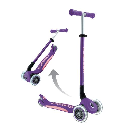 Globber Primo Fold Plus Lights Scooter - V2