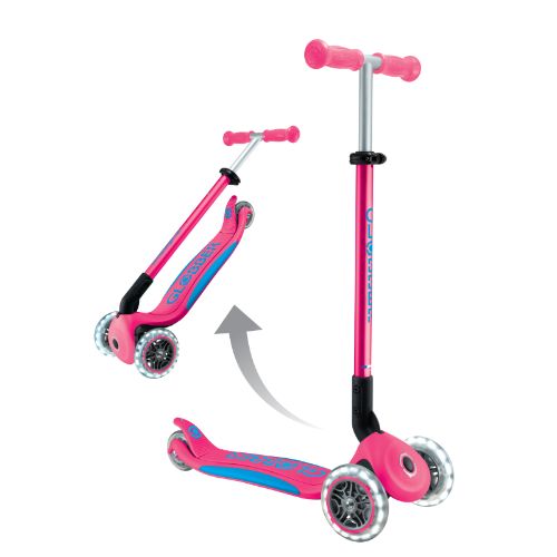 Globber Primo Fold Plus Lights Scooter - V2