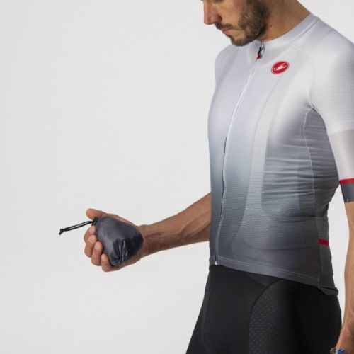 Castelli Aria Shell Cycling Jacket - Dark Gray