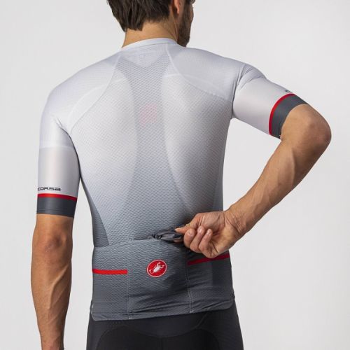 Castelli Aria Shell Cycling Jacket - Dark Gray