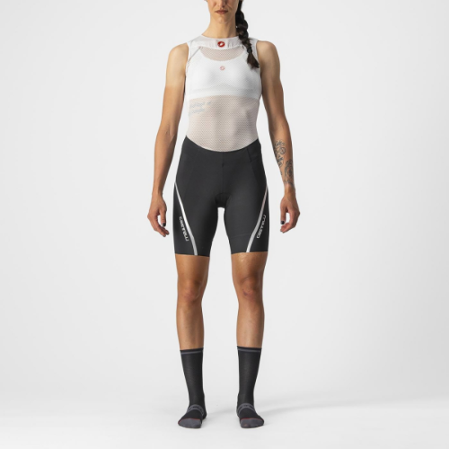 Castelli Women'S Velocissima 3 Bike Shorts - Black/Silver