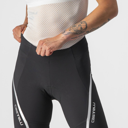 Castelli Women'S Velocissima 3 Bike Shorts - Black/Silver