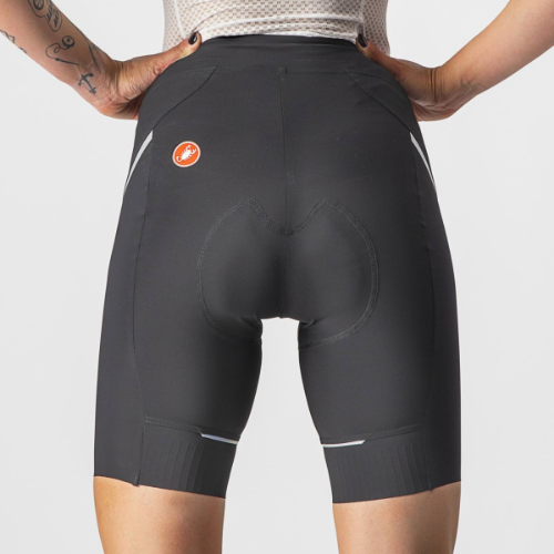 Castelli Women'S Velocissima 3 Bike Shorts - Black/Silver