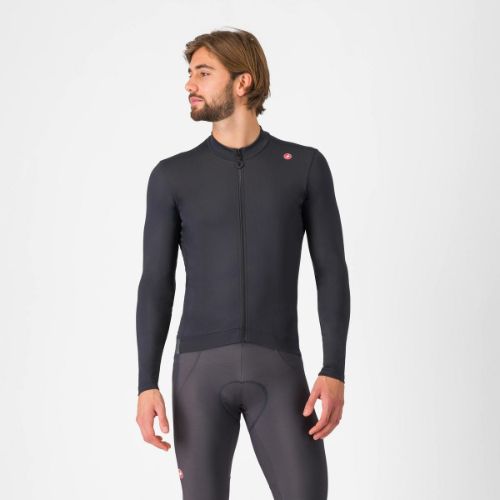 Castelli Espresso Thermal Jersey - Black