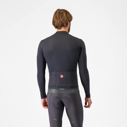 Castelli Espresso Thermal Jersey - Black