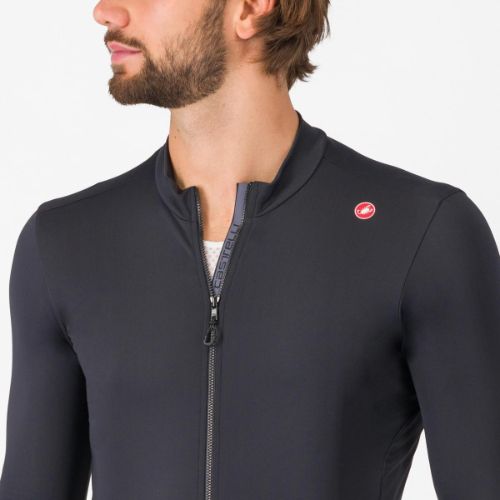Castelli Espresso Thermal Jersey - Black