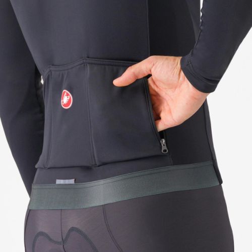 Castelli Espresso Thermal Jersey - Black