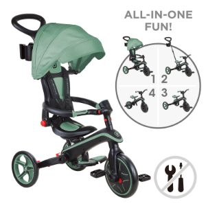 Globber Explorer Foldable 4 In 1 Trike