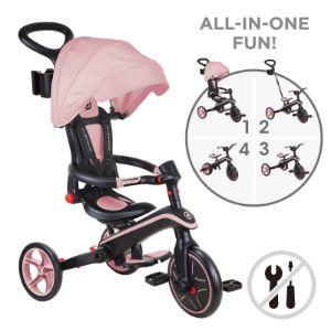 Globber Explorer Foldable 4 In 1 Trike