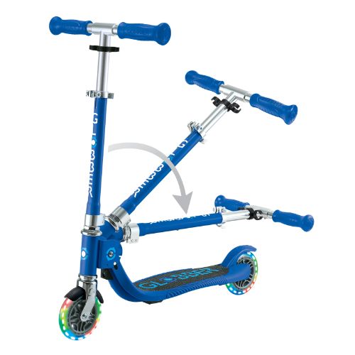 Globber Flow Foldable Junior Scooter With Lights