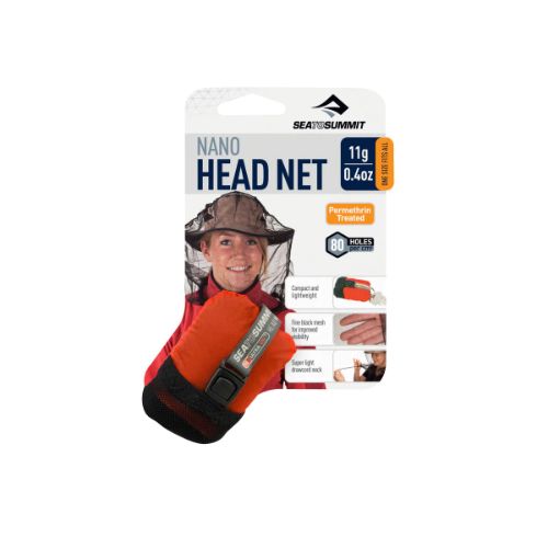 Sea To Summit Nano Head Net Permethrin Treated - SUPER SALE