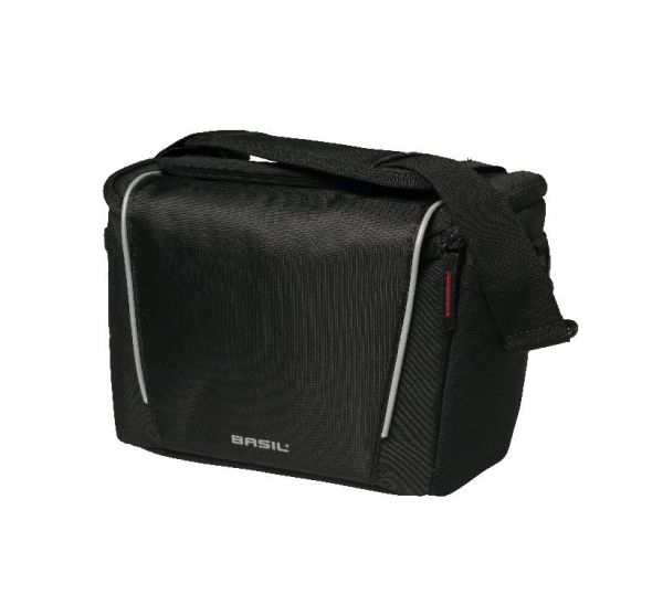 Basil Sport Design 7L Handlebar Bag - Black