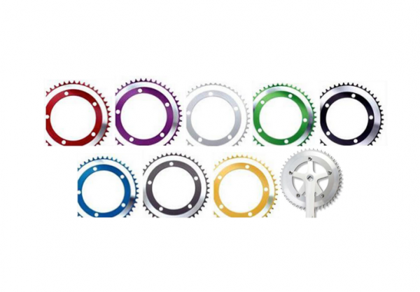Single Speed Chain Ring-9 Colours-4 Sizes