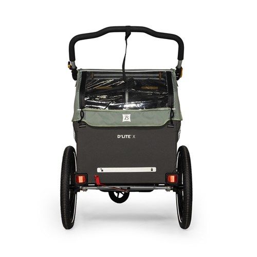 Burley D-Lite X Double Trailer - Green - MEGA DEAL