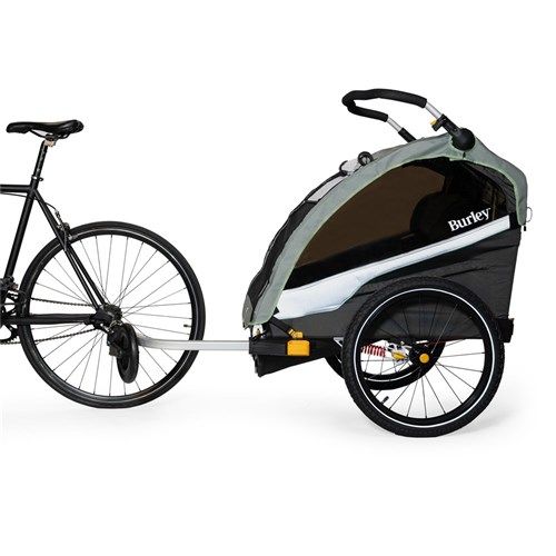 Burley D-Lite X Double Trailer - Green - MEGA DEAL