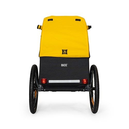 Burley Bee Single Trailer - Yellow - MEGA DEAL