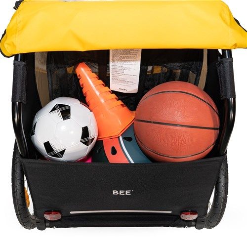 Burley Bee Double Yellow Trailer - MEGA DEAL