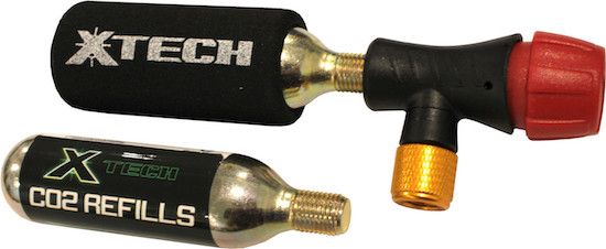 Co2 Inflator + 2 x 16G Cartridges - RED HOT DEAL