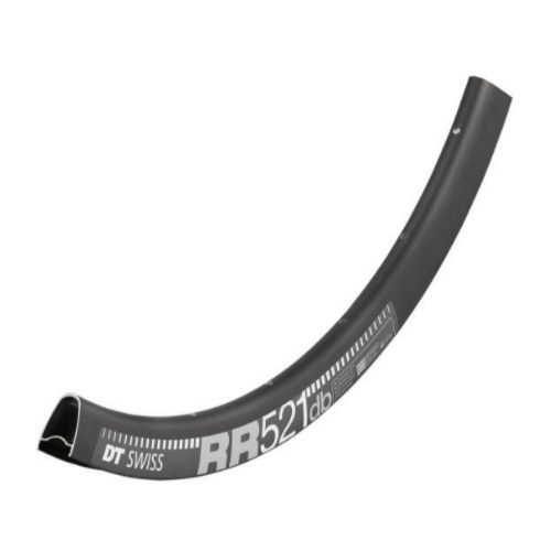 DT Swiss RR521 Db Rim - 700C 24H Black