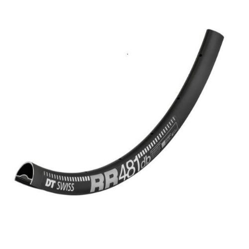 DT Swiss RR481 Db Rim - 700C 24H Black (22 Wide)