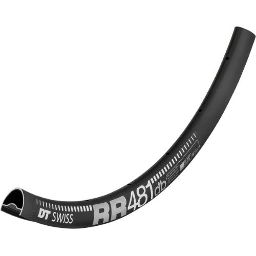 DT Swiss RR481 Db Rim - 700C 24H Black (22 Wide)