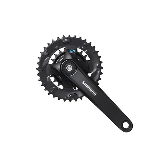 Shimano FC-M315-2 Altus Front Crankset - 175mm 36-22T Black