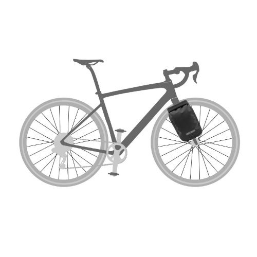 Ortlieb 6L Fork Pack Plus - Matt Black