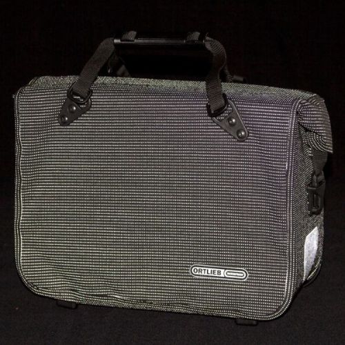 Ortlieb Office-Bag Ql2.1 High Visibility Pannier Bag - Black Reflective