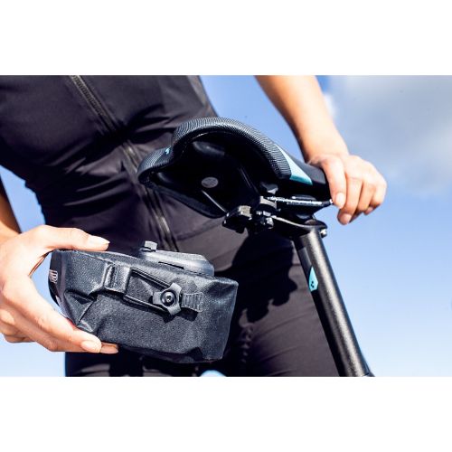 Ortlieb 0.8L Micro Two Saddle Bag - Black Matt