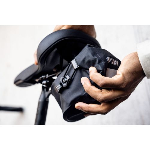 Ortlieb 0.8L Micro Two Saddle Bag - Black Matt