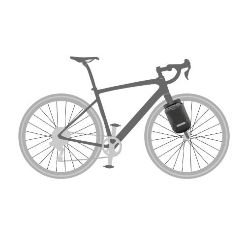Ortlieb 4.1L Fork Pack - Matt Black - MEGA DEAL