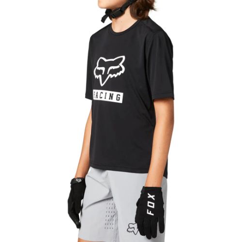 Fox Youth Ranger SS Jersey - Black - CLEARANCE