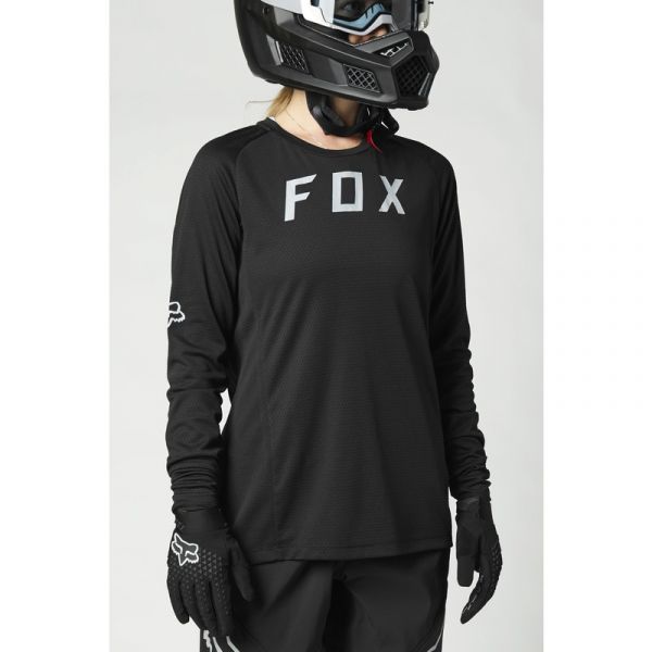Fox Womens Defend Long Sleeve Jersey - SUPER SALE