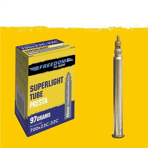 Superlight 700 x 23/32 Removable Core Tube - FV