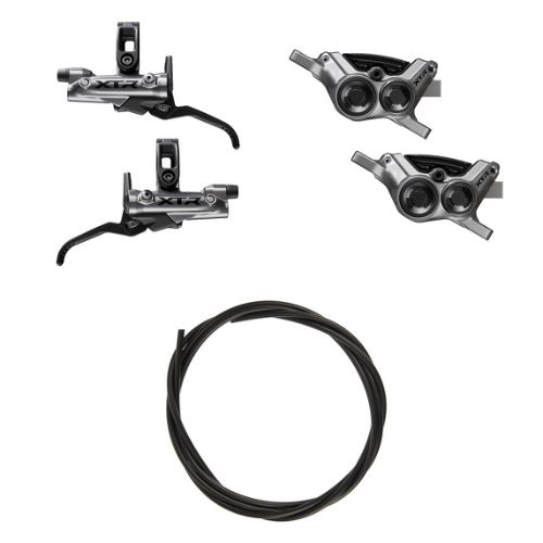 Shimano BR-M9220 Brake Upgrade Kit Xtr Trail BL-M9220 R&L / F&R 4-Piston with Low Viscosity Oil