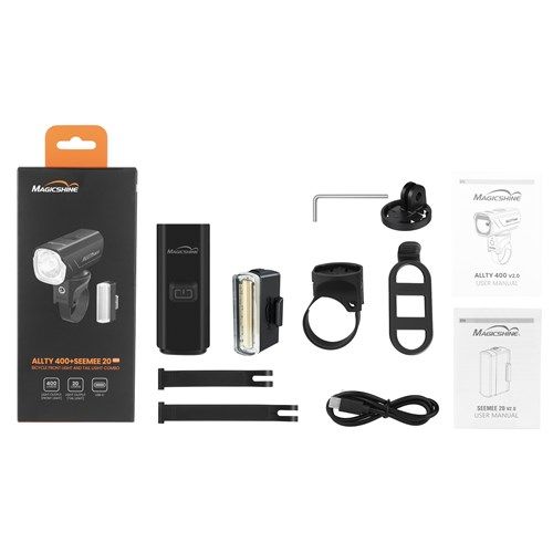 Magicshine Allty 400 & Seemee 20 Combo Light Set
