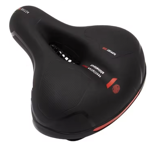 Shock Bike Seat With BackLight - RED HOT DEAL
