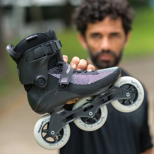 Roller randonnée Powerslide Swell 100 Trinity