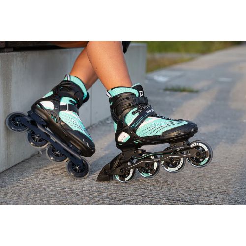 PlayLife Flyte Teal 84 Inline Skates -size 42 EU - CLEARANCE