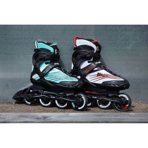 PlayLife Flyte Teal 84 Inline Skates -size 42 EU - CLEARANCE