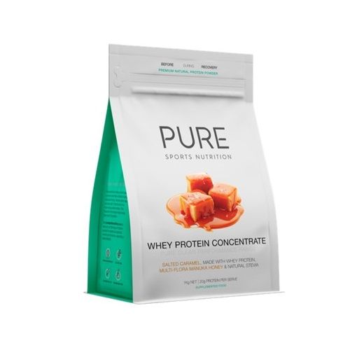 Pure Whey Protein Concentrate - 1kg Salted Caramel - SUPER SALE