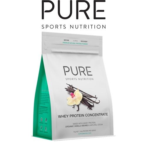 Pure Whey Protein Concentrate - 1kg Vanilla - SUPER SALE