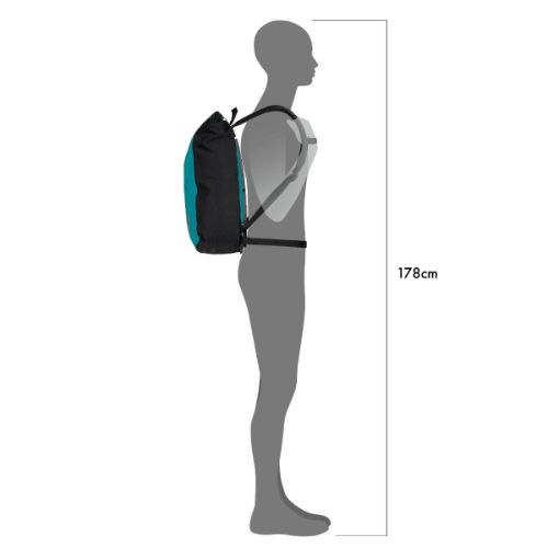 Ortlieb Velocity Backpack - 23L Petrol/Black