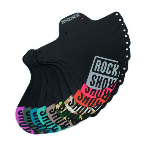 Rockshox Mtb Fender - Black/Oxy Red