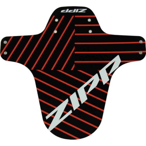 Rockshox Mtb Fender - Black/Red Accent Print