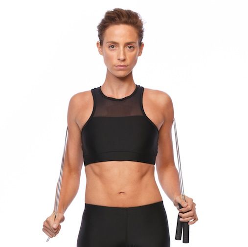 SIX30 Mesh Crop - Midnight-CLEARANCE 