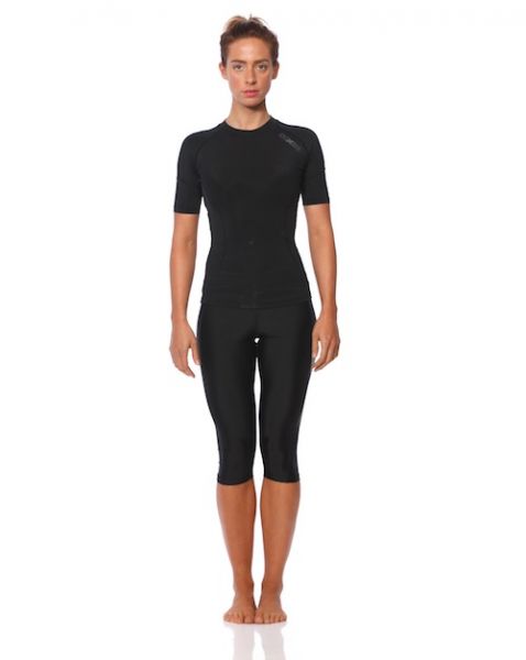 SIX30 Womens 3/4 Capri Compression Tights - CLEARANCE
