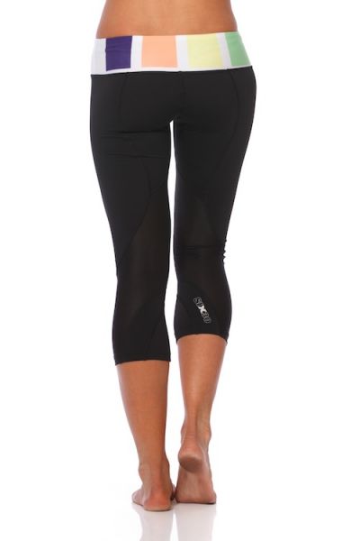 SIX30 Women's Chanel 3/4 Compression Tights - CLEARANCE 