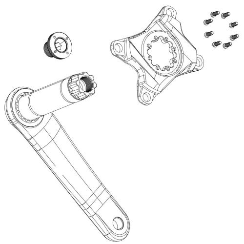 Sram Crank Arm Guard/Boots Brose Em - SUPER SALE